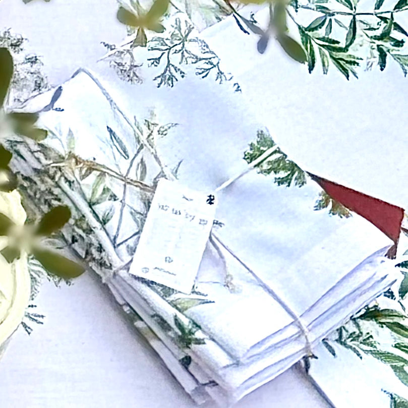 SERVILLETAS HERBES AROMATIQUES X 4 PZAS